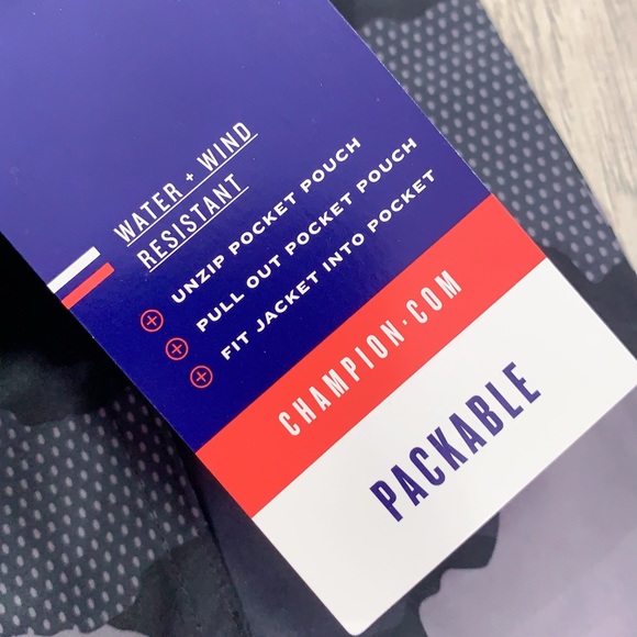 NWT💗🆕 Champion Mens Camo 1/2 Zip HOODED PULLOVER L - Picture 7 of 12